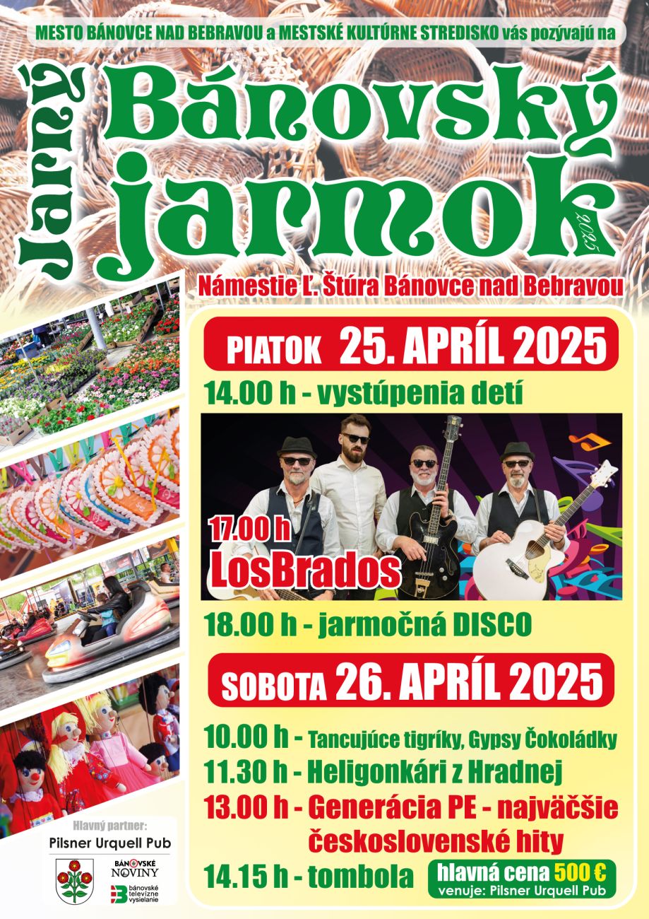Jarný Bánovský jarmok 2025