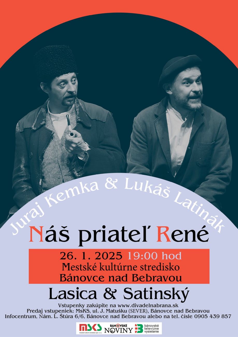 Náš priateľ René - divadelné predstavenie, Bánovce nad Bebravou