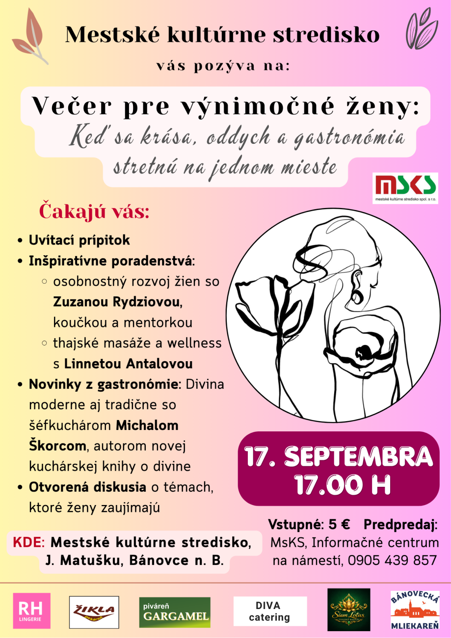 Večer pre výnimočné ženy