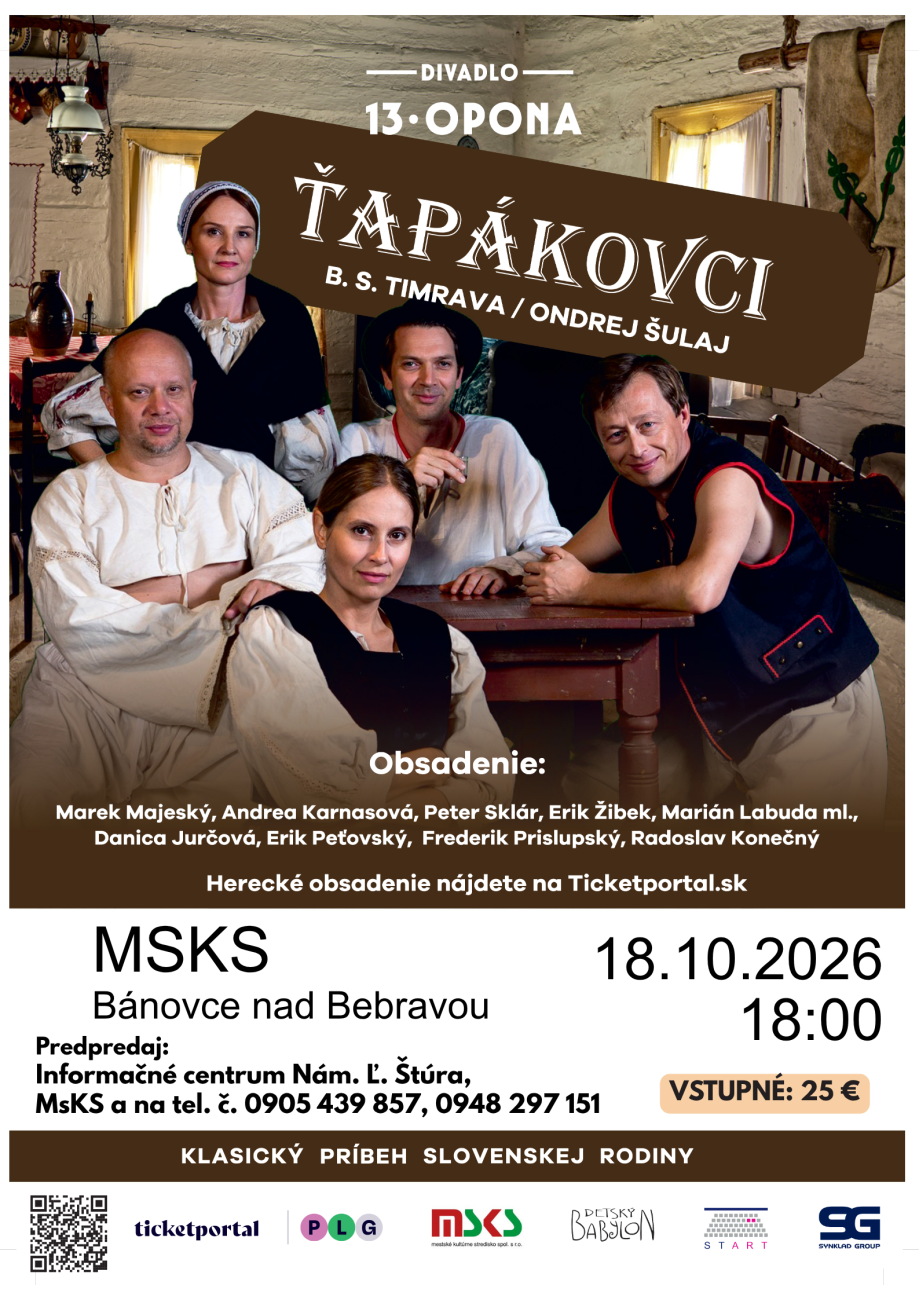Ťapákovci - divadelná komédia