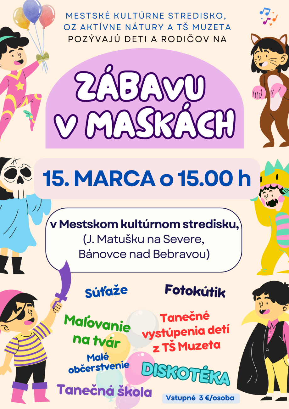 Fašiangový  karneval, Bánovce nad Bebravou