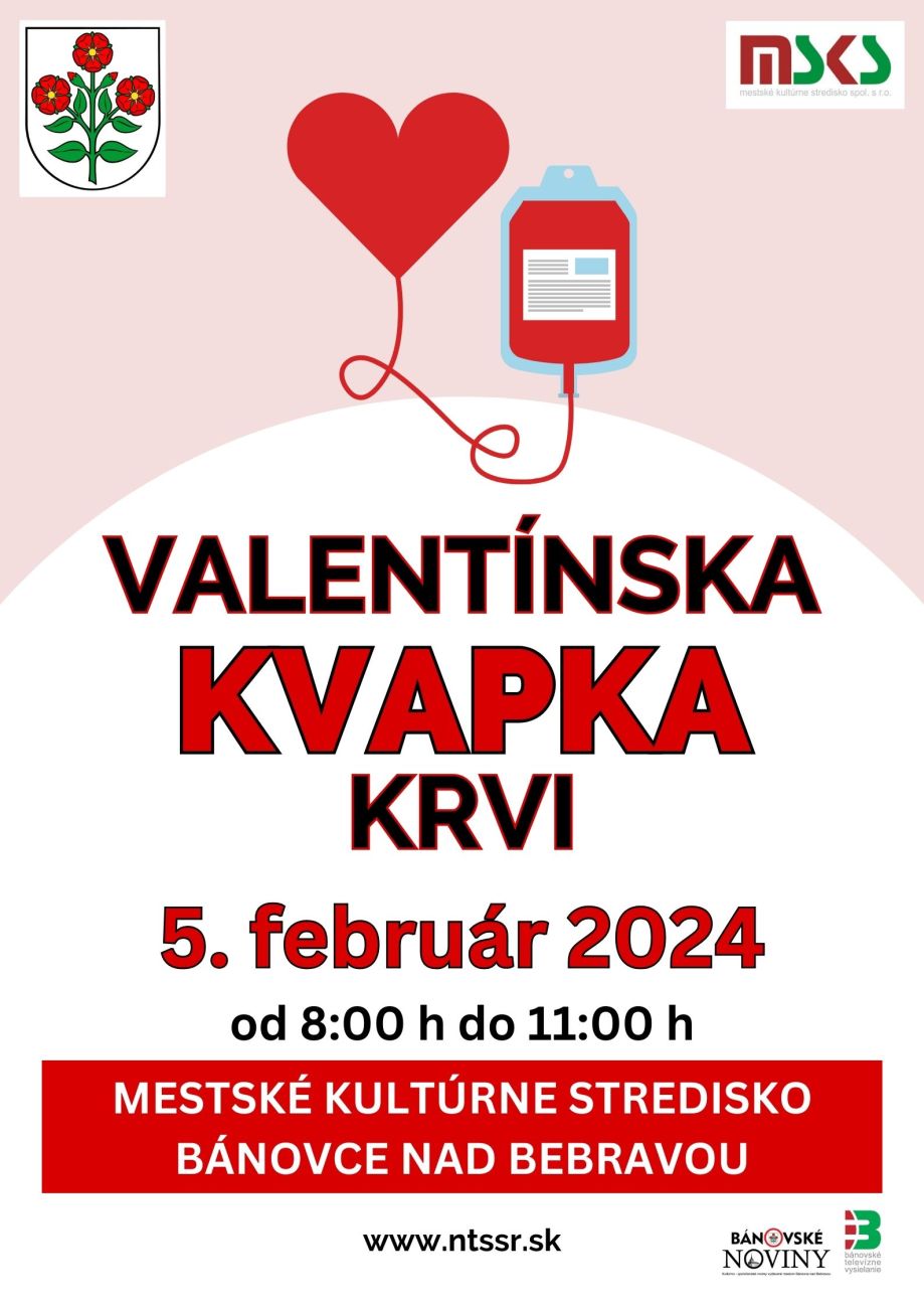 valentinska kvapka krvi 2024