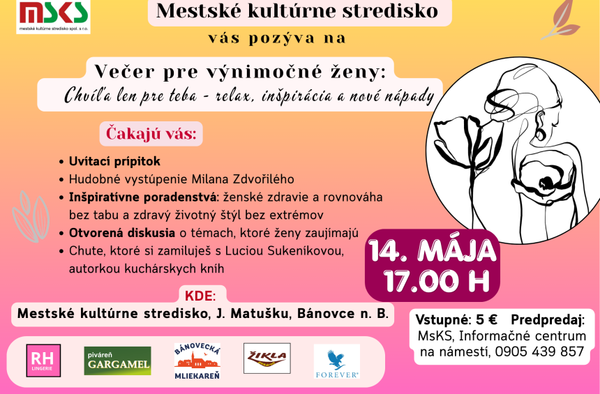 Večer pre výnimočné ženy