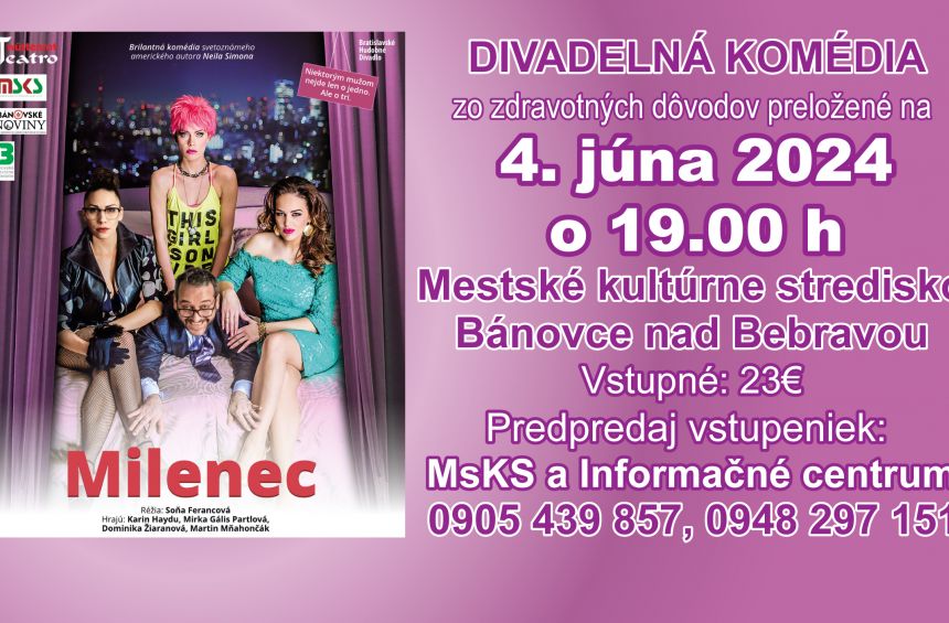 milenec prelozeny na jun