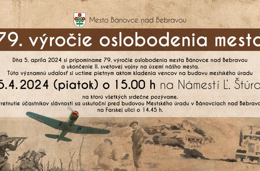 oslobodenie mesta 2024