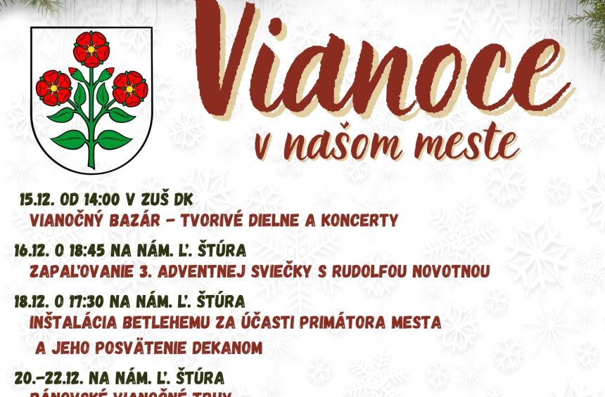 vianoce v našom meste