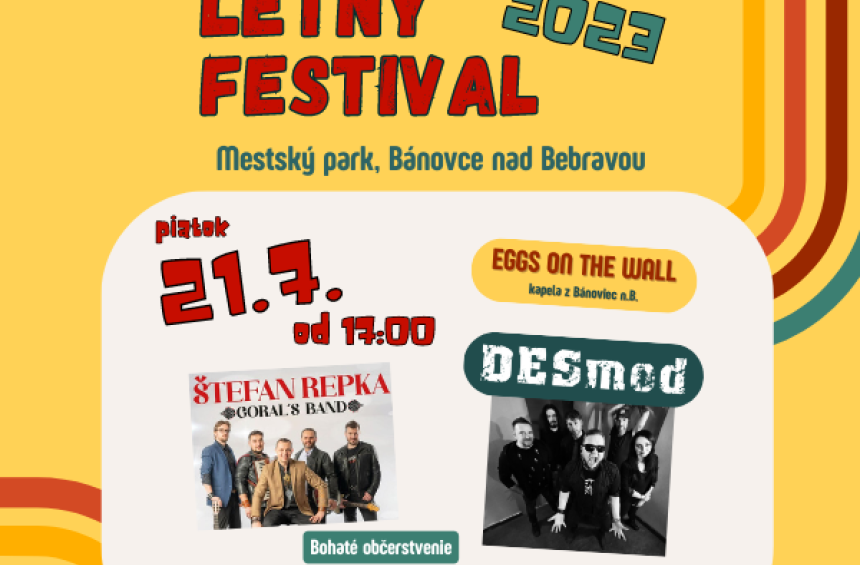 Bánovský letný festival 2023